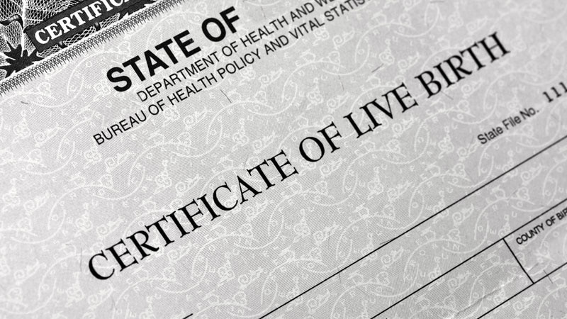 RemoveFrom Public Part of Birth Certificates AMA Advises