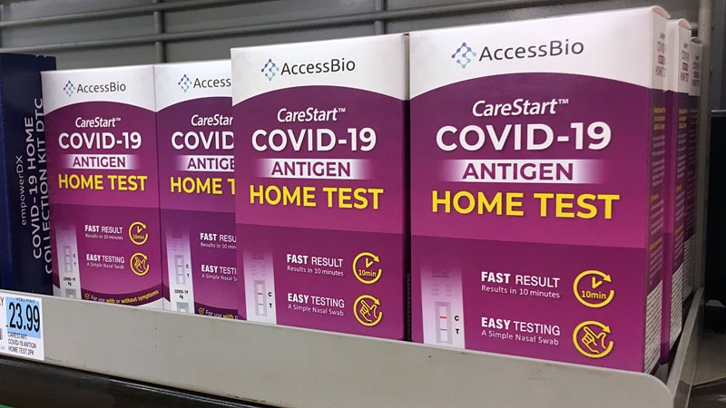 La fiabilité de certains tests COVID à domicile a diminué pendant Omicron