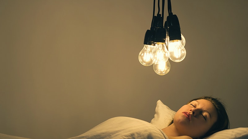 Lights On During Sleep Can Play Havoc With Metabolism - Medscape