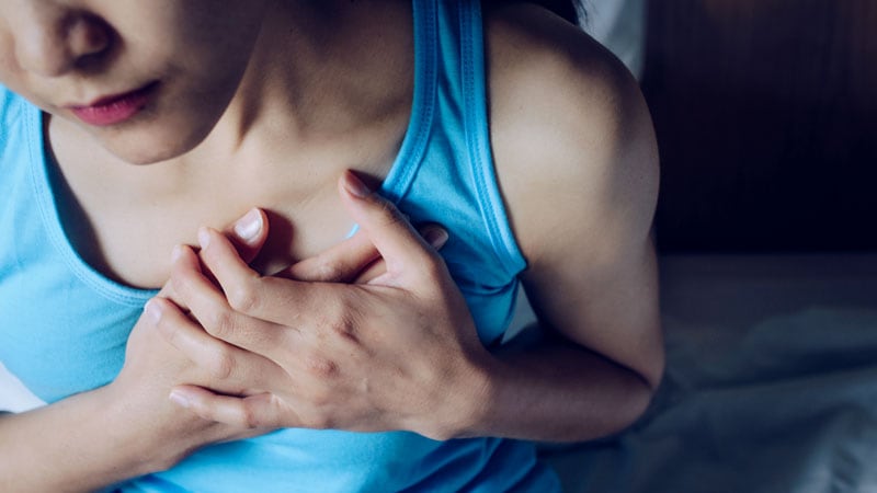 Less Care For Young Women With Chest Pain In The Emergency Room   Gty 210511 Woman Chest Pain Heart Attack 800x450 