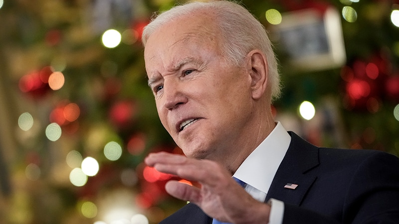 As Omicron Soars, Biden Announces Hospital Relief, Free Tests thumbnail