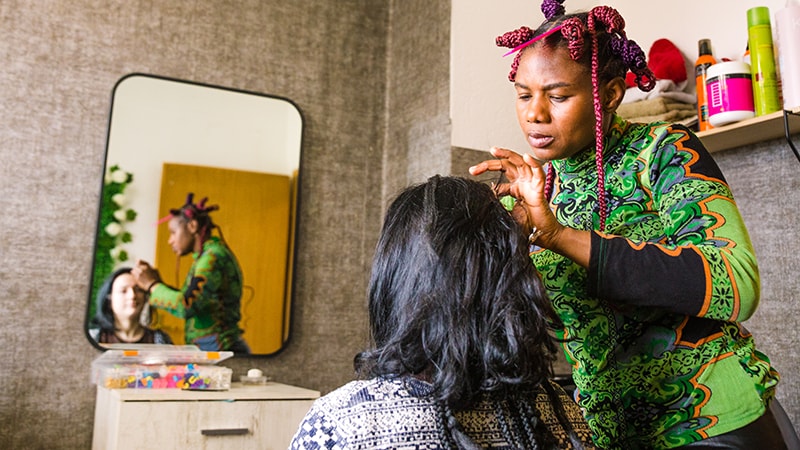 Hair Stylists Become Health Influencers in HIV Pilot Project