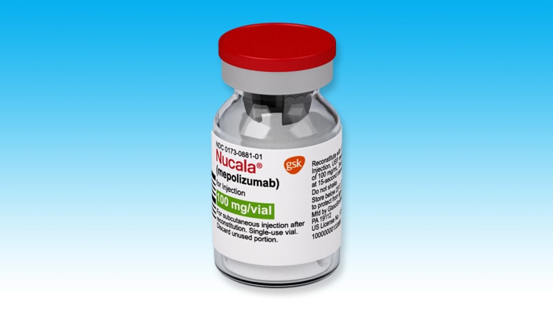 Le mépolizumab améliore l’asthme après 1 an malgré les comorbidités