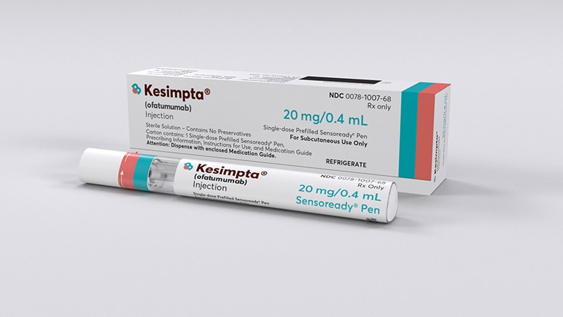 FDA OKs Ofatumumab (Kesimpta) For Relapsing Forms Of MS