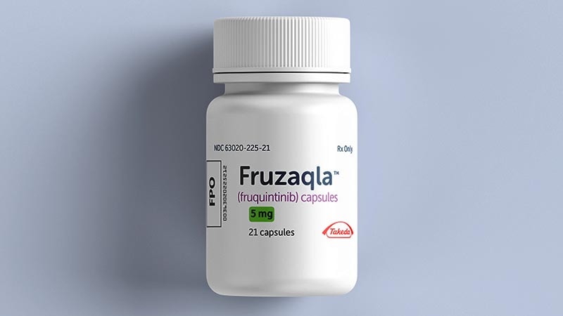 La FDA approuve le fruquintinib pour le cancer colorectal métastatique