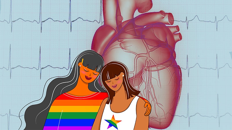Les femmes lesbiennes et bisexuelles sont moins susceptibles d’avoir une santé cardiovasculaire idéale