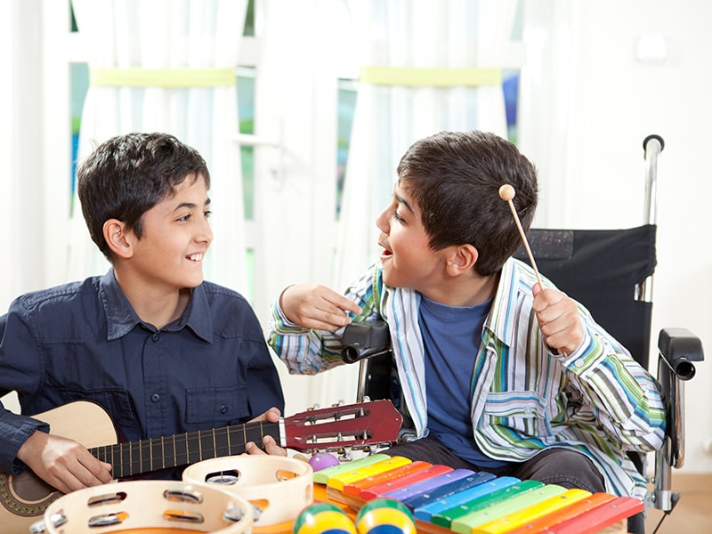 No Reduction in Autism Symptoms With Music Therapy
