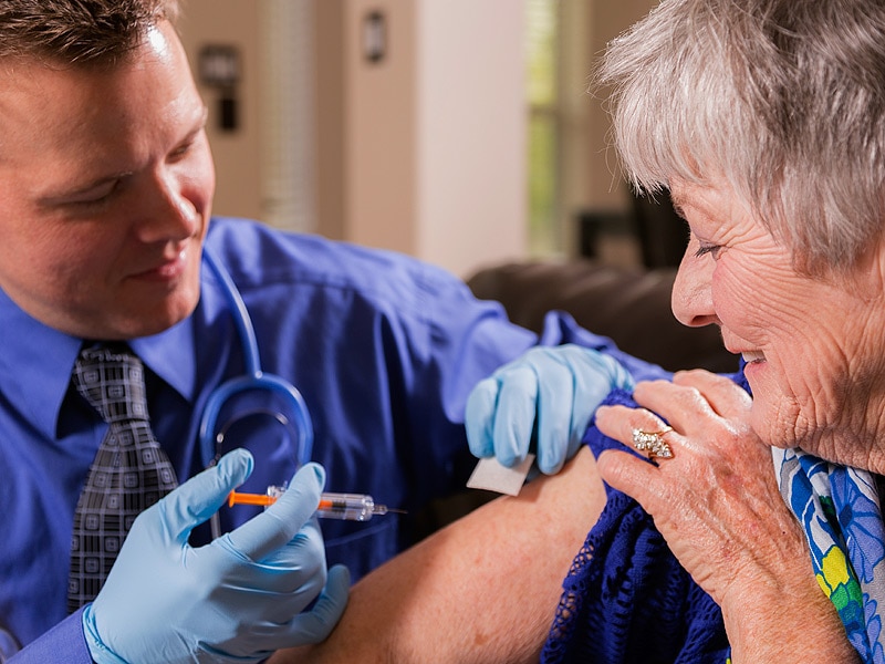 Flu Shot Cuts Risk For Death By Half In Heart Failure